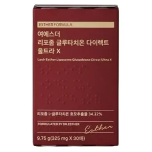 가성비최고 여에스더 리포좀 글루타치온 다이렉트 울트라X  매력적인 가격!