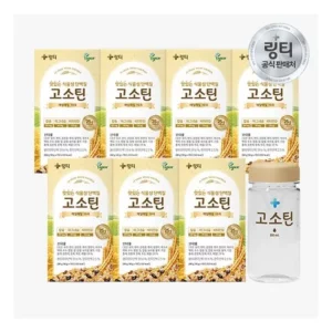 가성비최고 고소틴 단백질 7포입 3박스 원형보틀 300mL 1개 매력적인 가격!