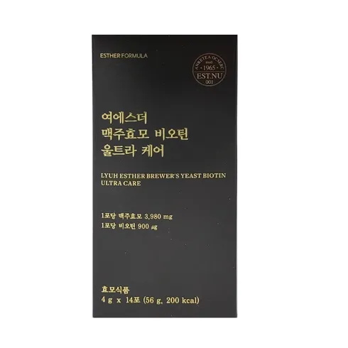 당신이 찾던 여에스더 맥주효모 비오틴 울트라 케어 48주분  매력적인 가격!