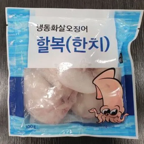 가성비최고 자연산 손질 한치 100미 매력적인 가격!