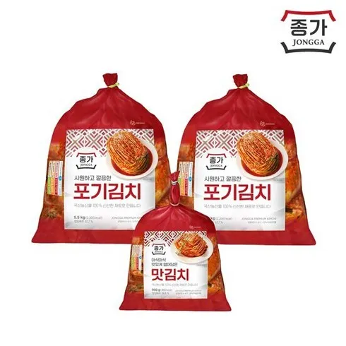 당신이 찾던 종가 종가집 중부식 포기김치 11kg 갓김치 400g 바로 확인하세요!