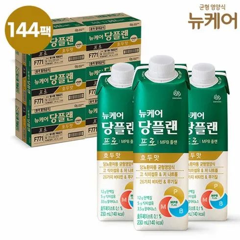 당신이 찾던 당플랜 프로 호두맛 144팩  -리뷰전당